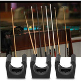 Billiard Cue Clip for Exhibition, Billiards Cue Clip Holders, 12 Pcs Plastic Billiards Pool Single Holder Mini Rod Organizer Carrier Accessory In Australia - Darrahopens