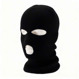 2pcs 3 Hole Winter Knitted Mask, Full Face Cover Ski Scarf Mask Warm for Adult Skiing, Motorcycle,Wind Protection In Australia - Darrahopens