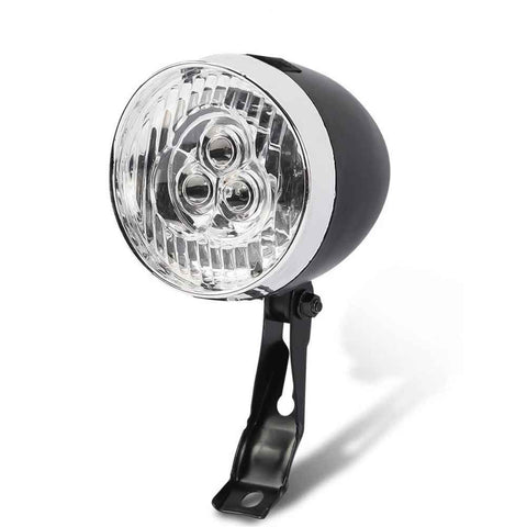 Vintage Retro Bicycle Bike Front Light Lamp LED Fixie Headlight with Bracket, for Women, Beach Cruiser Accessories In Australia - Darrahopens