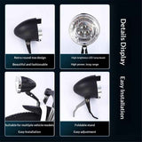Vintage Retro Bicycle Bike Front Light Lamp LED Fixie Headlight with Bracket, for Women, Beach Cruiser Accessories In Australia - Darrahopens