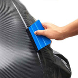 2 set Durable Black Felt Edge Vinyl Squeegee Tool 4-Inch & Craft Knife, Car Vinyl Film Wrapping Decal Window Tint Work, Professional Scratch Free Squeegee In Australia - Darrahopens