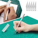 2 set Durable Black Felt Edge Vinyl Squeegee Tool 4-Inch & Craft Knife, Car Vinyl Film Wrapping Decal Window Tint Work, Professional Scratch Free Squeegee In Australia - Darrahopens