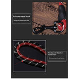 Dog Leash 5ft Long with 2 Comfortable Padded Handles, Reflective Threads Double Handles Lead for Control Safety Dog Training Leash for Small Medium Large Dogs (5 FT, Red) In Australia - Darrahopens