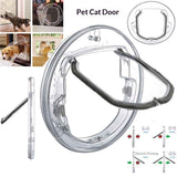 Ultra Clear Pet, Cat and Dog Door with Locks for Screens, Glass Doors and Windows up to Small, transparent In Australia - Darrahopens