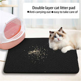 3 pack Cat Litter Mat in Black: Small Cat Mat for Cat Litter Box 11.8*11.8in – Cat Litter Tray Mat – Cat Litter Tray Mats Indoor – Cat Accessories In Australia - Darrahopens