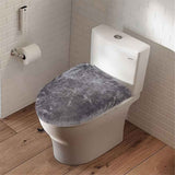 Toilet Lid Cover – velvet, dark gray, Soft & Absorbent, Non-Slip, Machine Washable Bathroom Lid Cover Mat In Australia - Darrahopens