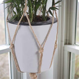 4 pack Hemp Rope Plant Hanger Hanging Planter 47.2 Inch for Plant Pot, Without Pot and Plant (Light Brown-Hemp) In Australia - Darrahopens