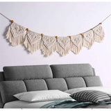 Wall Hanging Fringe Banner - Boho Chic Bohemian Decor - Apartment Dorm Living Room Bedroom Decorative Art, 7 Flags In Australia - Darrahopens