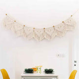 Wall Hanging Fringe Banner - Boho Chic Bohemian Decor - Apartment Dorm Living Room Bedroom Decorative Art, 7 Flags In Australia - Darrahopens