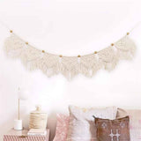 Wall Hanging Fringe Banner - Boho Chic Bohemian Decor - Apartment Dorm Living Room Bedroom Decorative Art, 7 Flags In Australia - Darrahopens