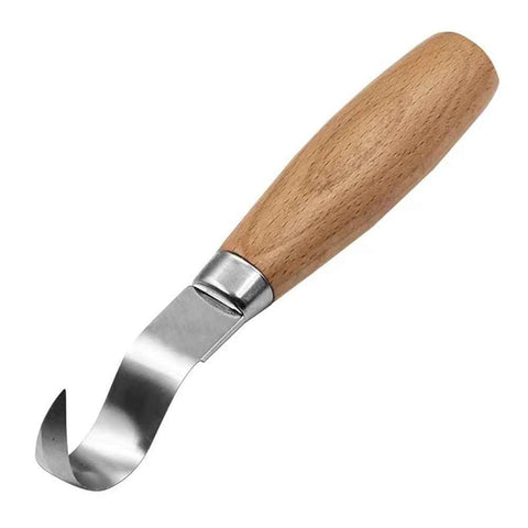 2 pack Wood Hook Knife Carving Tool for Carving Spoons Bowls Cups Crooked for Professional Spoon Carvers and Beginners In Australia - Darrahopens