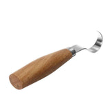2 pack Wood Hook Knife Carving Tool for Carving Spoons Bowls Cups Crooked for Professional Spoon Carvers and Beginners In Australia - Darrahopens