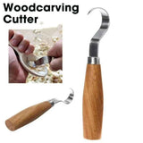 2 pack Wood Hook Knife Carving Tool for Carving Spoons Bowls Cups Crooked for Professional Spoon Carvers and Beginners In Australia - Darrahopens