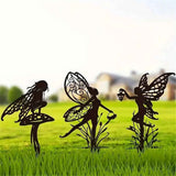 6 pack Decorative Garden Stakes, Fairy Garden Statues for Home and Garden, Flower Pot, Lawn, Flower Bed Decoration Gifts In Australia - Darrahopens
