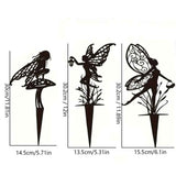 6 pack Decorative Garden Stakes, Fairy Garden Statues for Home and Garden, Flower Pot, Lawn, Flower Bed Decoration Gifts In Australia - Darrahopens