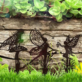 6 pack Decorative Garden Stakes, Fairy Garden Statues for Home and Garden, Flower Pot, Lawn, Flower Bed Decoration Gifts In Australia - Darrahopens