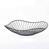 Iron Fruit Basket - Black Fruit Bowl for Kitchen Counter - Wire Storage Basket for Vegetable Snack Candy - Square Fruit Holder for Countertop - 10.7 Inches (Square) In Australia - Darrahopens