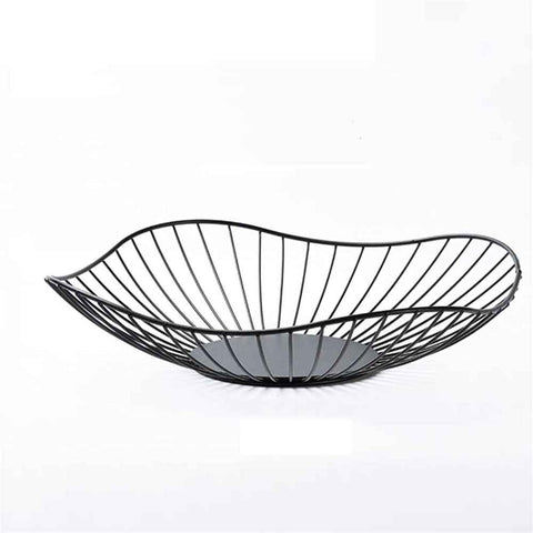 Iron Fruit Basket - Black Fruit Bowl for Kitchen Counter - Wire Storage Basket for Vegetable Snack Candy - Square Fruit Holder for Countertop - 10.7 Inches (Square) In Australia - Darrahopens