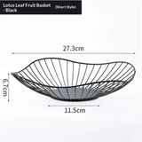 Iron Fruit Basket - Black Fruit Bowl for Kitchen Counter - Wire Storage Basket for Vegetable Snack Candy - Square Fruit Holder for Countertop - 10.7 Inches (Square) In Australia - Darrahopens