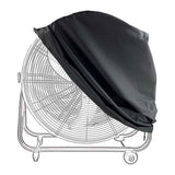 Industrial Fan Cover, 210D Oxford Heavy Duty Outdoor Fan Cover, Waterproof & Dustproof Cover Fits Up to 24" High-Velocity Movement Drum Fan All-weather Protection