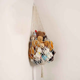 Novel Stuffed Animal Hammock Corner Hanging Net for Stuff Aniaml Storage Toy Display Plush Toy Holder-Perfect for The Tiny Space Walls（only bag）