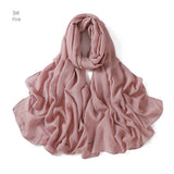 Hijab Scarf for Women Soft Lightweight Hijab for Women Long Scarf Shawl Wrap, Hijab For Women Scarf (pink) In Australia - Darrahopens