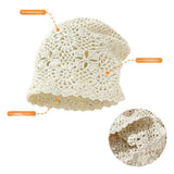 Women Cotton Crochet Slouchy Beanie Hat Handmade Knit Cap, Crochet Travel Photography Knitted Hat Beige In Australia - Darrahopens