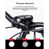 2 Packs Bike Light Set Super Bright Focus Adjustable Front Headlight and Rear LED Mountain Bicycle Light, Mount Included（Battery not included） In Australia - Darrahopens