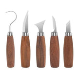 Wood Carving Kit Kit Wood Carving Tools Set for DIY Crafts for Wood DIY Beginners,Carving Kit for Beginners (Brown) In Australia - Darrahopens