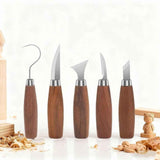 Wood Carving Kit Kit Wood Carving Tools Set for DIY Crafts for Wood DIY Beginners,Carving Kit for Beginners (Brown) In Australia - Darrahopens