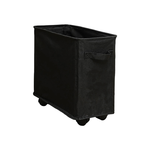 13.77 Inches Slim Laundry Basket on Wheels, Collapsible Rolling Laundry Hamper, Foldable Narrow Corner Clothes Storage Bins In Australia - Darrahopens
