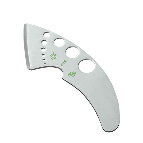 2 pack Stainless Steel Herb Leaf Stripper with Multi-Size Holes & Precision Blade - Kitchen Essentials for Parsley, Cilantro and Leafy Greens In Australia - Darrahopens