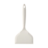 2 pack Spatula，Nonstick Pancake Shovel，Silicone Omelette Spatulas for Egg, Cookie, Omelette, Fish, Burgers (White)