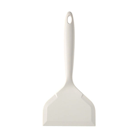 2 pack Spatula，Nonstick Pancake Shovel，Silicone Omelette Spatulas for Egg, Cookie, Omelette, Fish, Burgers (White)