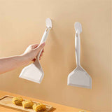 2 pack Spatula，Nonstick Pancake Shovel，Silicone Omelette Spatulas for Egg, Cookie, Omelette, Fish, Burgers (White) In Australia - Darrahopens