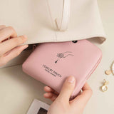 Small Travel Jewelry Case, Jewelry Pouch Bag with Zipper, Valentines Gifts for Women, Jewelry Organizer for Bracelet Bangle Rings Earring (Pink,only bag) In Australia - Darrahopens