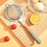 Small Fine Mesh Strainer: Stainless Steel Kitchen Food Sieve with Sturdy Handle, Heavy Duty Deep Handheld Colander for Tea, Juice In Australia - Darrahopens