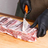Rib Membrane Removal Tool - High Duty Premium Stainless Steel BBQ Prep Kit for Effortless Grilling, Membrane Remover for Ribs（orange） In Australia - Darrahopens