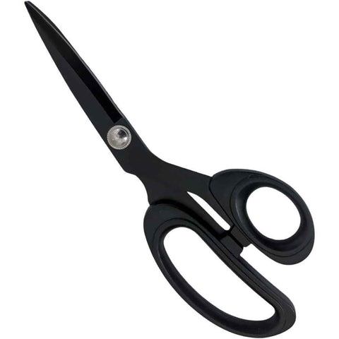 2 pack Left-Handed Scissors for Adults, 8 Inch Coating with high carbon steel Blade, for Dressmaking, Leather Professional Sewing Fabric, Crafting and Home General Use, Black In Australia - Darrahopens