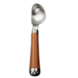 2 pack Small Cylindrical Ice Cream Scoop Stainless Steel with Wood Handle, stainless steel Ice Scoop for Freezer In Australia - Darrahopens
