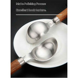 2 pack Small Cylindrical Ice Cream Scoop Stainless Steel with Wood Handle, stainless steel Ice Scoop for Freezer In Australia - Darrahopens
