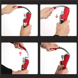 Professional Zinc Alloy Wine Opener Corkscrew Built-in Foil Cutter Premium Lever Corkscrew Waiter Wine Opener Kit Bottle Opener In Australia - Darrahopens