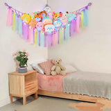 Stuffed Animals Net or Hammock, Toy Hammock Hanging Stuffed Animals Storage Organizer Holder Room Décor for Nursery Kids Bedroom（only bag,without LED strip） In Australia - Darrahopens
