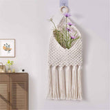 Wall Hanging Basket Decor - Boho Wall Basket Decor - Large Wall Art - Mail Organizer Wall Mount - Key And Letter Holder For Wall - White In Australia - Darrahopens