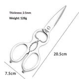 Heavy Duty Kitchen Scissors - Stainless Steel Kitchen Shears, Ultra Sharp Micro Serrated Poultry Shears, Cooking Scissors for Meat, Dishwasher Safe In Australia - Darrahopens