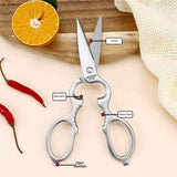 Heavy Duty Kitchen Scissors - Stainless Steel Kitchen Shears, Ultra Sharp Micro Serrated Poultry Shears, Cooking Scissors for Meat, Dishwasher Safe In Australia - Darrahopens