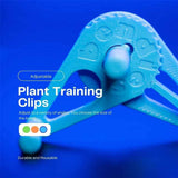50 Pcs Plant Stem Trainer Low Stress Training Clips Stem Bender Clips for Climbing Adjustable Bud Clips Plant Bender Plant Training Clips Plant Root Bender for Gardening（blue） In Australia - Darrahopens