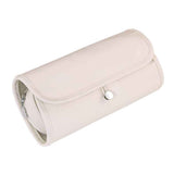 Ready Makeup Brush Organizer Bag - Multi Cosmetic Case, Makeup Brush Holder, Makeup Brush Case（milky apricot white,only bag） In Australia - Darrahopens