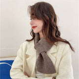 Winter Knit Warm Scarves Thick Scarf Cold Weather Soft Neck Warmer for Women Men, Shawl Neck Collar Breathable Warmer Cold Weather (khaki) In Australia - Darrahopens