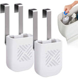 2Pcs Toilet Tank Cleaning Tablet Holder, Toilet Tank Bleach Tablet Bracket, Hanging Toilets Bowl Cleaner Carrier for Preventing Dissolved Residue From Polluting Water Tank In Australia - Darrahopens